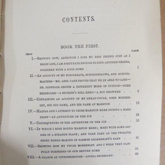 William Harrison Ainsworth Mervyn Clitheroe Printed London 1850s Antique Novel - Picture 10 of 16